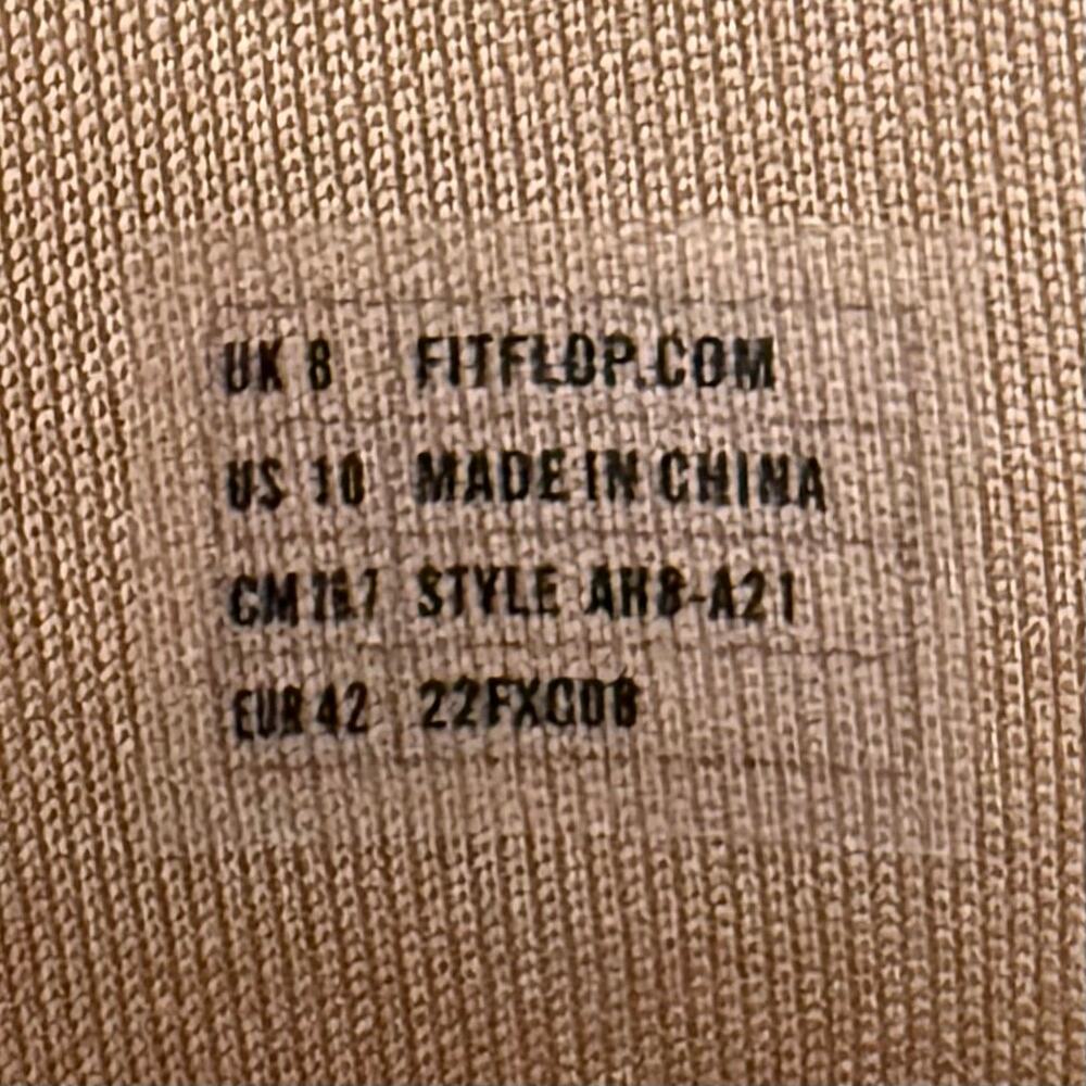 NIB FitFlop 10 Wonderwelly Short Waterproof Rubber Rain Boots Bootie Latte Tan - Picture 12 of 16